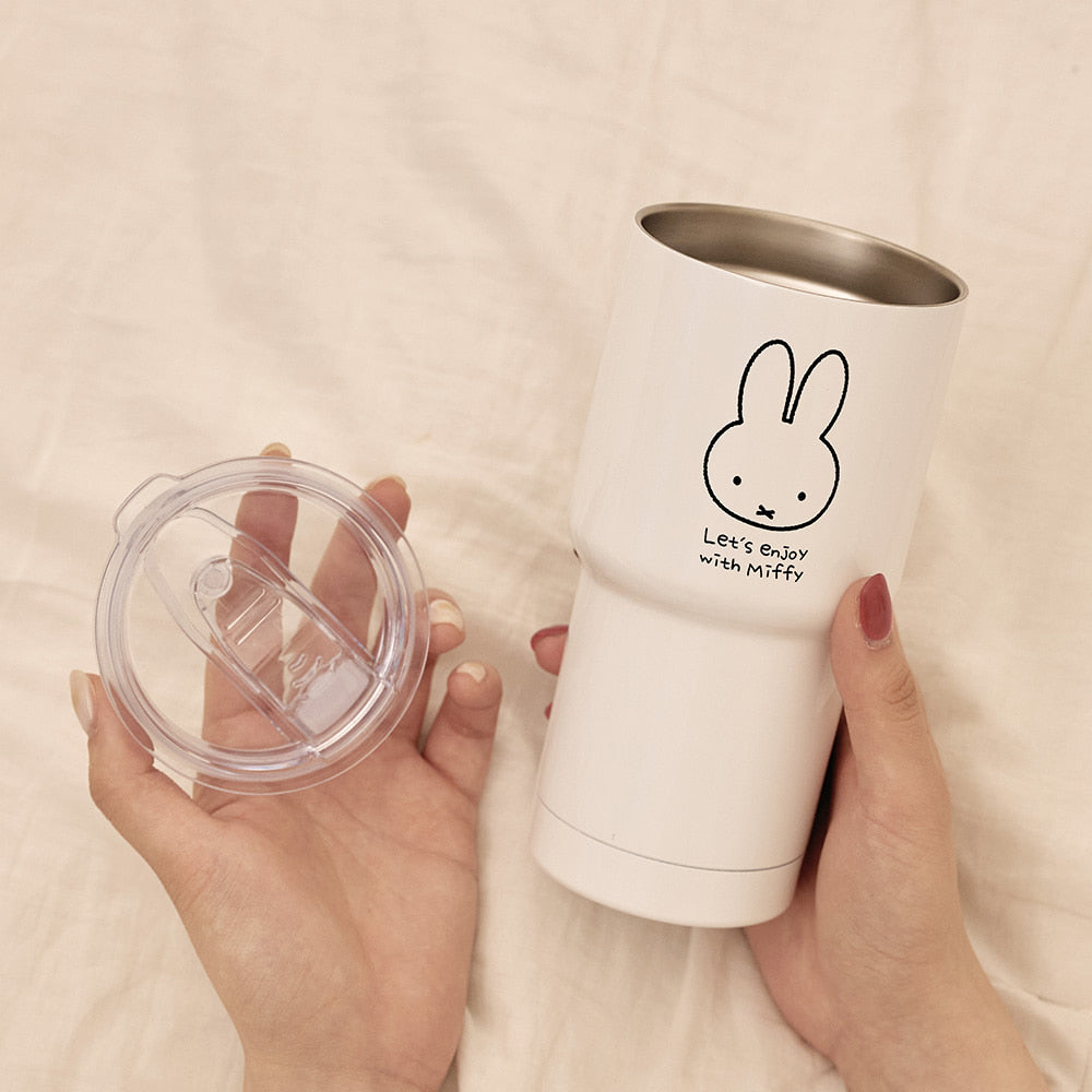 Miffy 雙層真空不鏽鋼大容量保暖保冷杯600ml l 7-14個工作天到貨