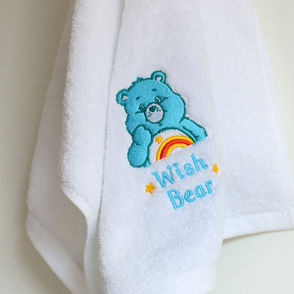 Care Bears 40 針柔軟毛巾組合(1 set 2 條)白色 | 7-14個工作天到貨